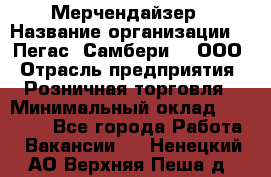 Мерчендайзер › Название организации ­ "Пегас" Самбери-3, ООО › Отрасль предприятия ­ Розничная торговля › Минимальный оклад ­ 23 500 - Все города Работа » Вакансии   . Ненецкий АО,Верхняя Пеша д.